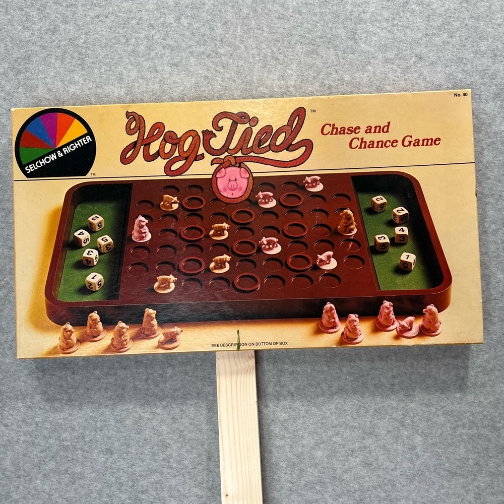 Hog Tied board game Vintage 1981
